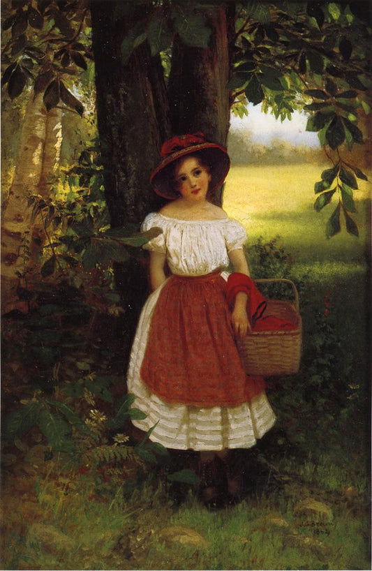 The Berry Picker, vintage artwork by Welem de Klerk, A3 (16x12") Poster Print