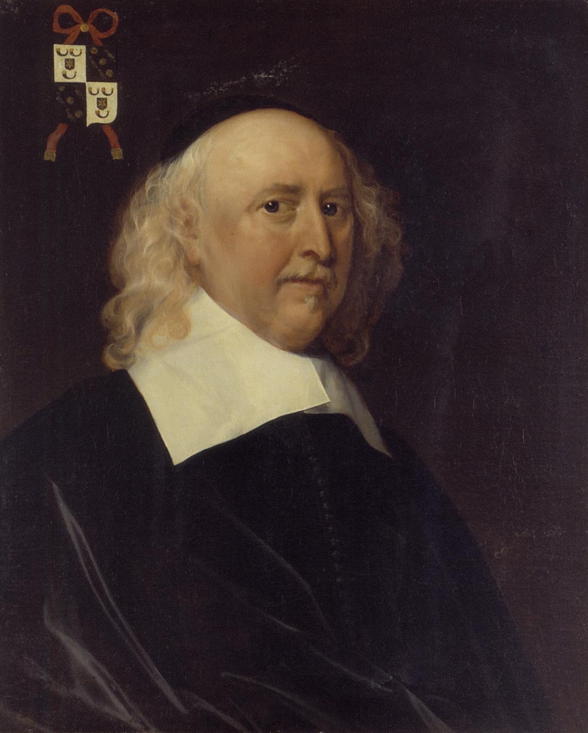 Willem de Groot (1597-1662), vintage artwork by Adriaen Hanneman, 12x8" (A4) Poster