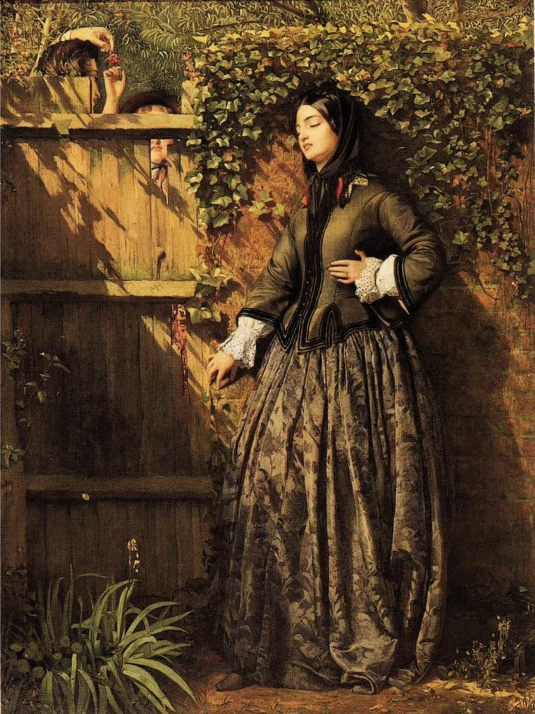 Broken Vows, vintage artwork by Philip Hermogenes Calderon, 12x8" (A4) Poster