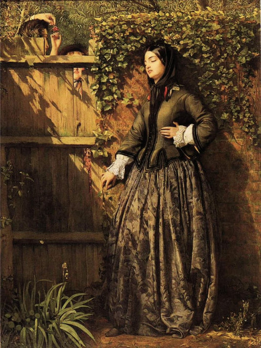 Broken Vows, vintage artwork by Philip Hermogenes Calderon, 12x8" (A4) Poster