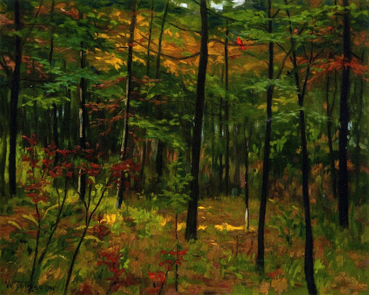 The Cardinal, vintage artwork by William Trego, 12x8" (A4) Poster