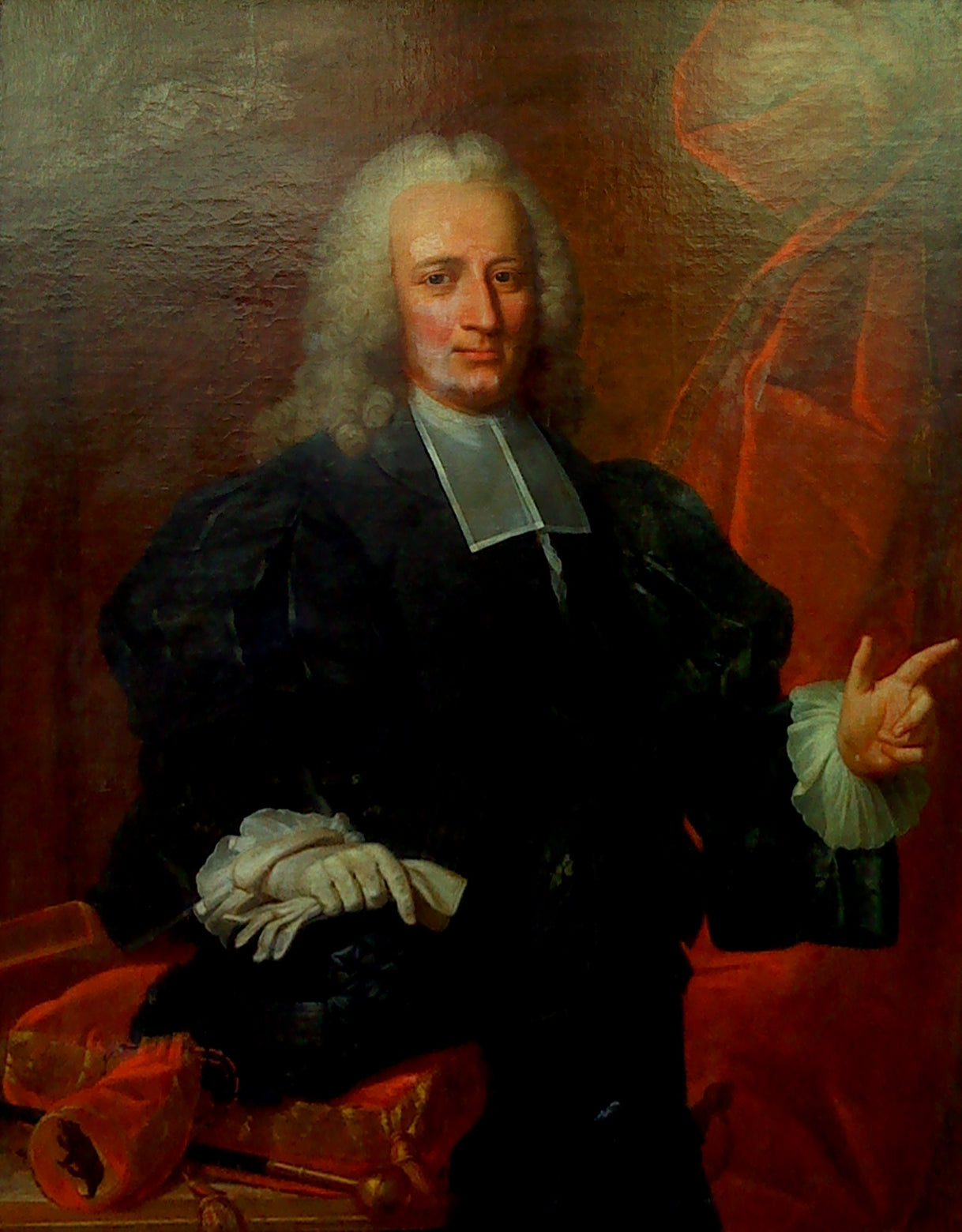 Johann Anton Tillier, vintage artwork by Emmanuel Jakob Handmann, 12x8" (A4) Poster