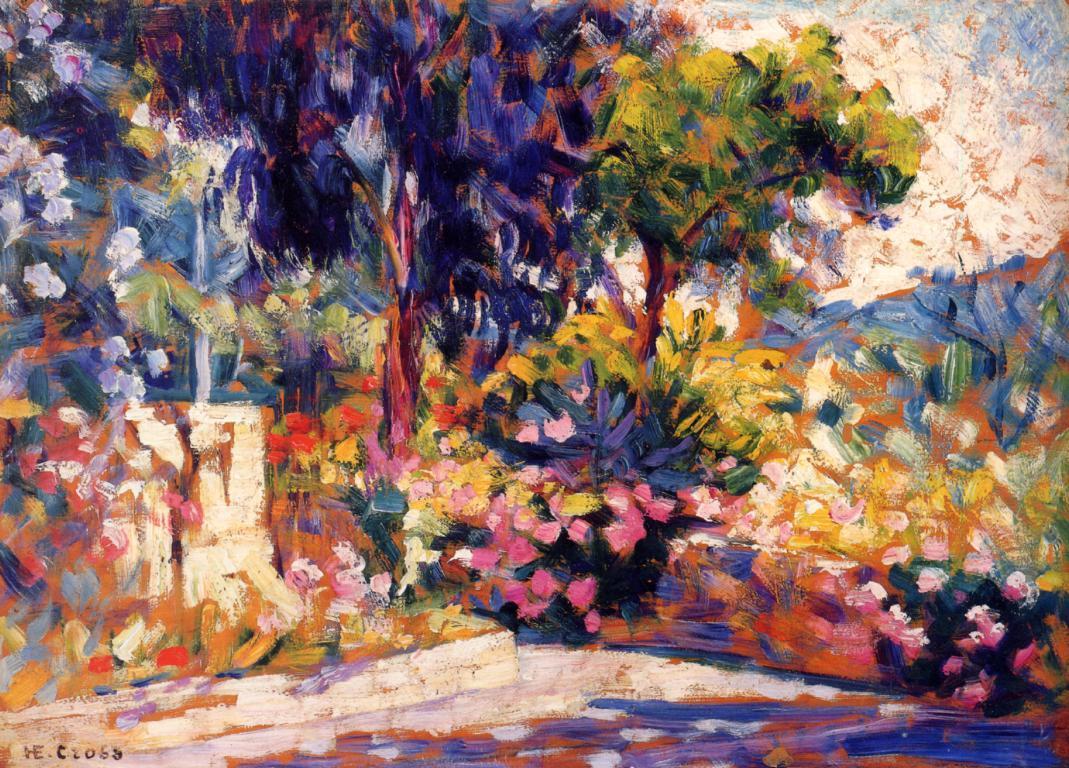 The Flowered Trees by Henri-Edmond Cross,A3(16x12")Poster
