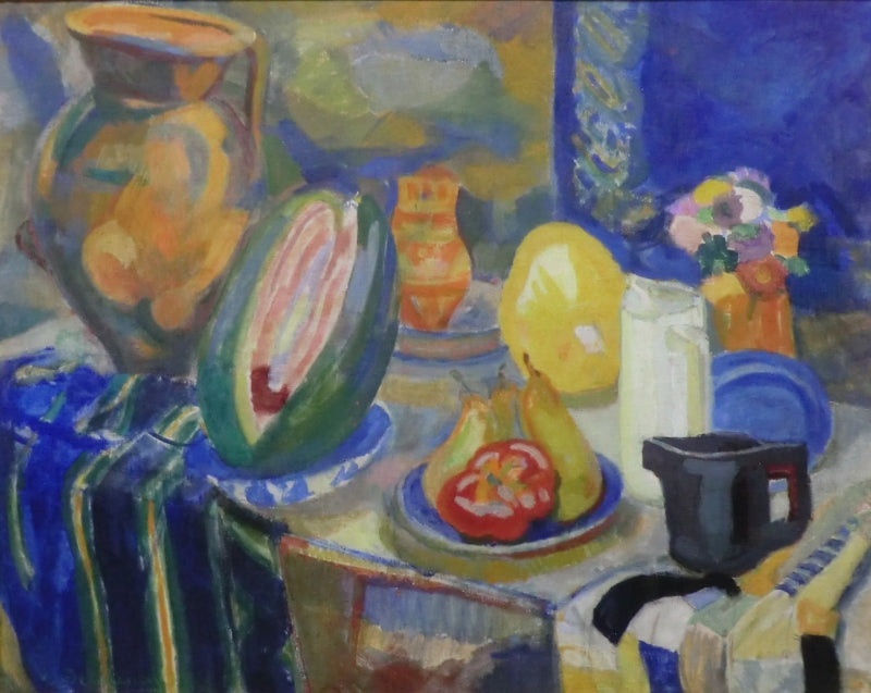 Portuguese Still Life by Robert Delaunay,16x12(A3) Poster