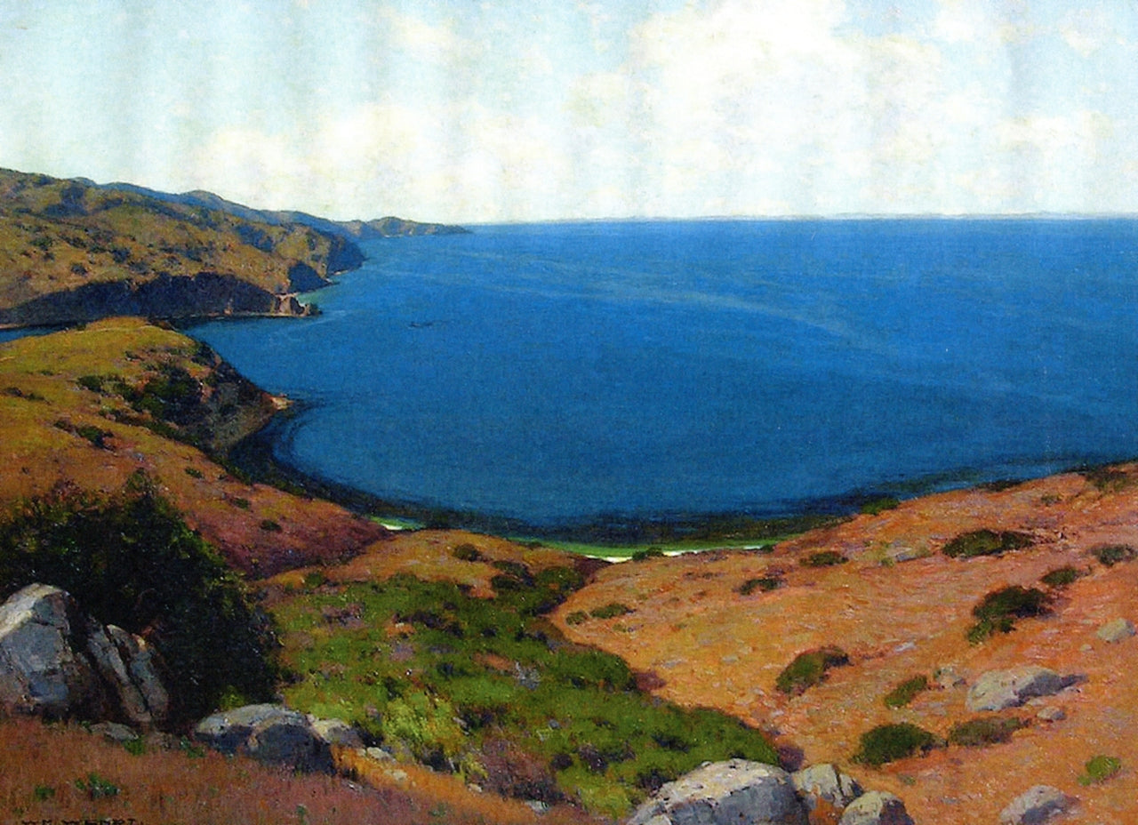 Avalon Bay by William Wendt,A3(16x12")Poster
