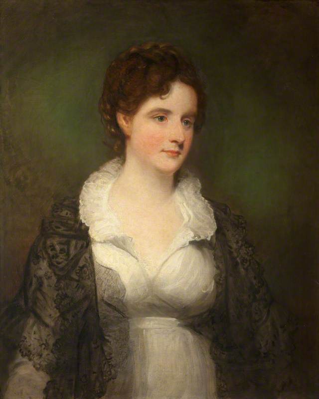 Maria Wilson (1772-1852), Lady Trevelyan, vintage artwork by John Hoppner, 12x8" (A4) Poster