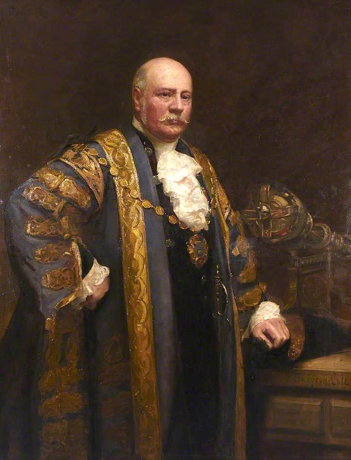 lifford Probyn, Mayor of Westminster by Philip Tennyson Cole,16x12(A3) Poster
