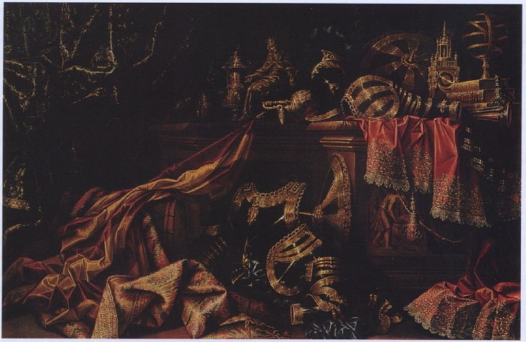 tries, arms and banners of the city of Rome by Carlo Manieri,16x12(A3) Poster