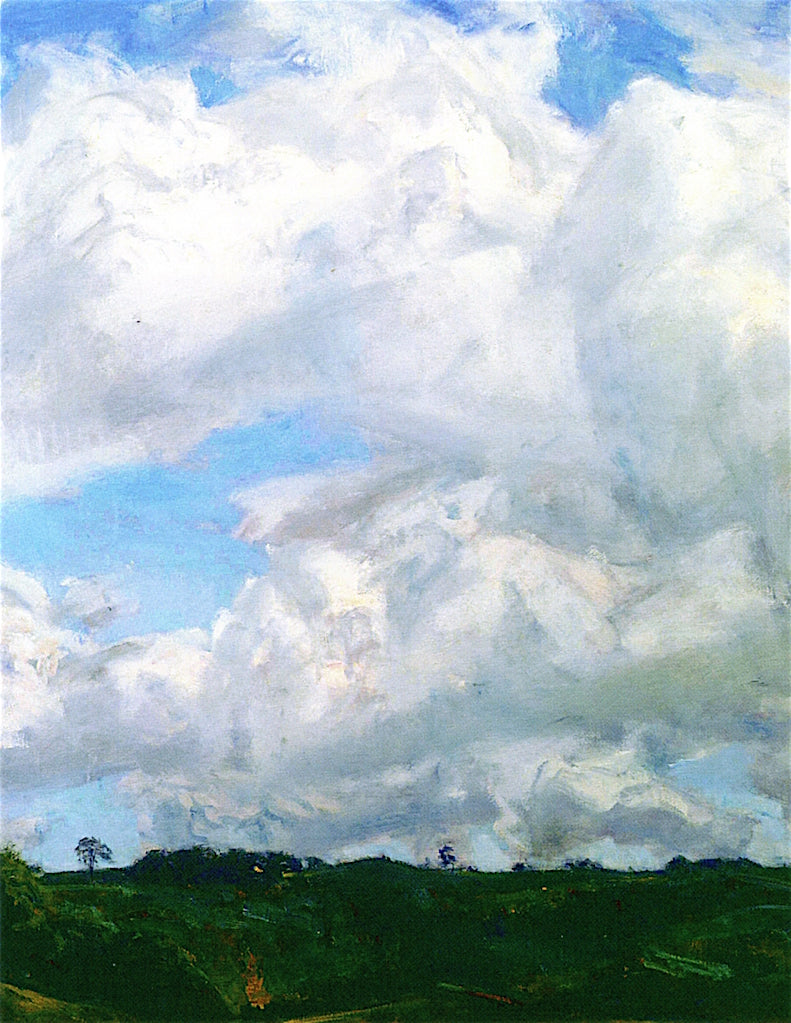 Wind Driven, vintage artwork by Charles Harold Davis, 12x8" (A4) Poster