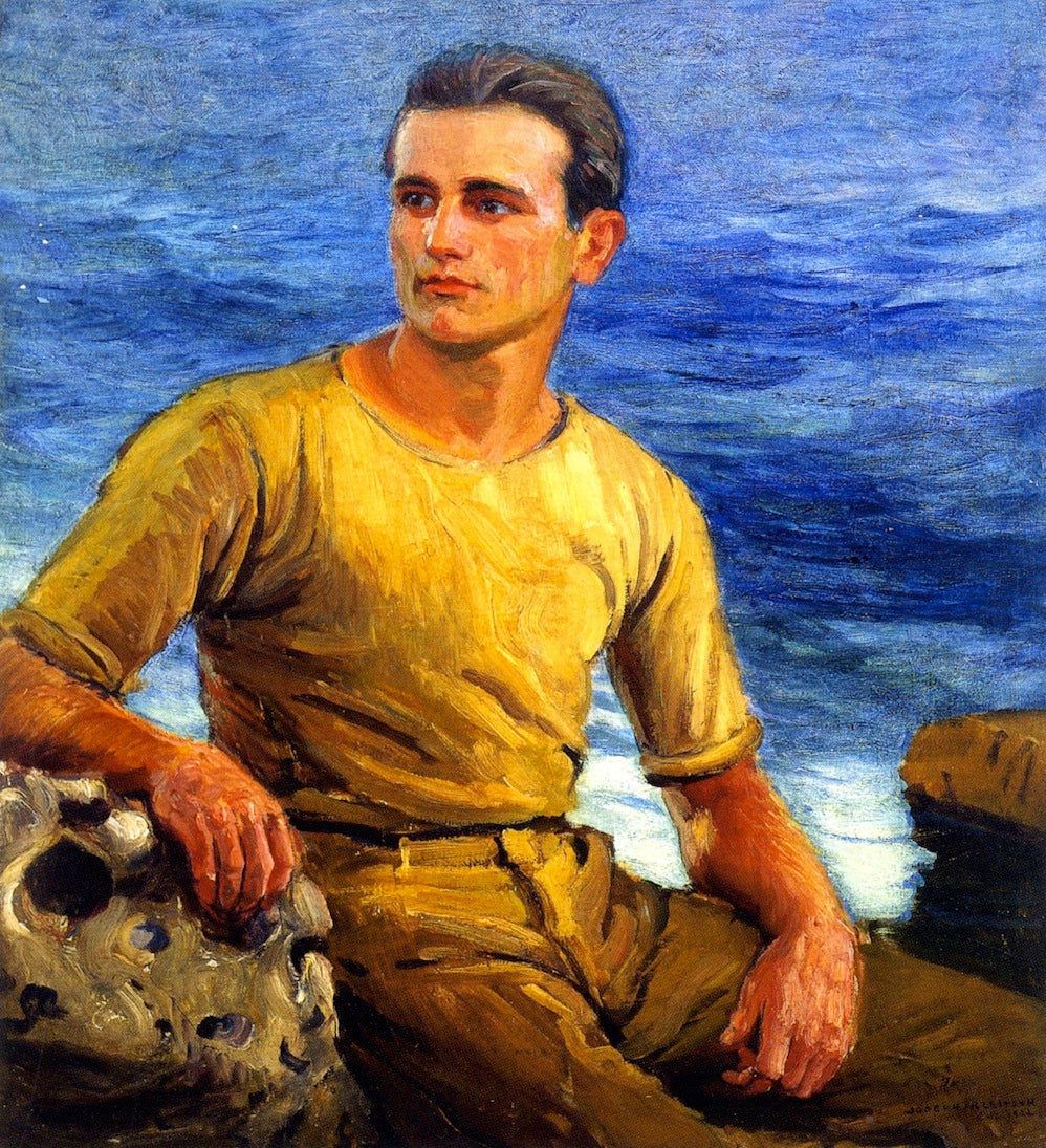 Nelson Griffith (Lifeguard) by Joseph Kleitsch,16x12(A3) Poster