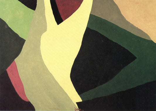 Formation I, vintage artwork by Arthur Dove, 12x8" (A4) Poster