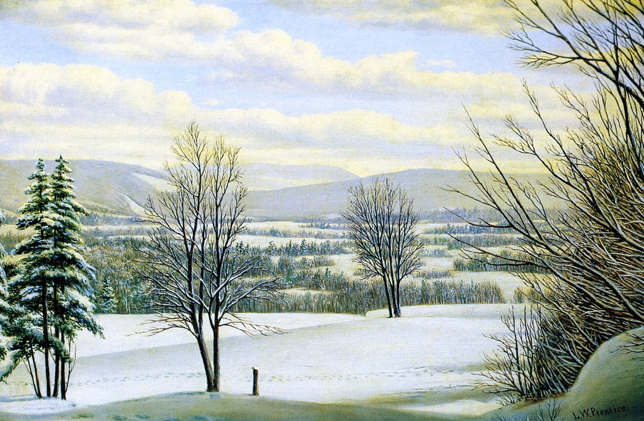 lacid, Adirondack Mountains, New York by Levi Wells Prentice,A3(16x12")Poster