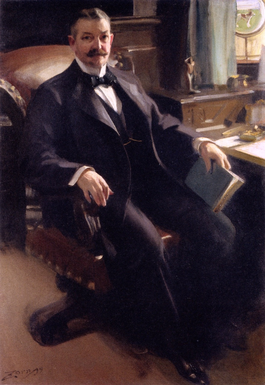 Henry Clay Pierce by Anders Zorn,A3(16x12")Poster