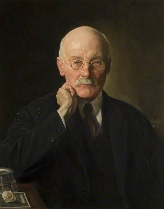 John Humphreys, Professor of Dentistry, vintage artwork by Harold Charles Francis Harvey, 12x8" (A4) Poster