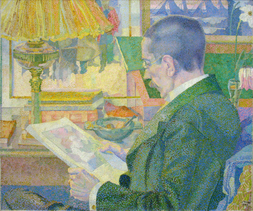 The Print Lover by Jan Toorop,A3(16x12")Poster