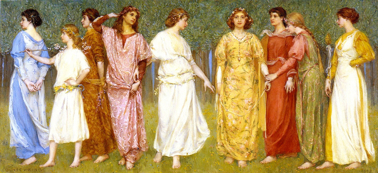 A Rondel by Louise Howland (King) Cox,A3(16x12")Poster