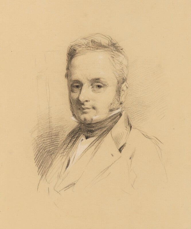 John Green Crosse, vintage artwork by Anthony Frederick Sandys, 12x8" (A4) Poster