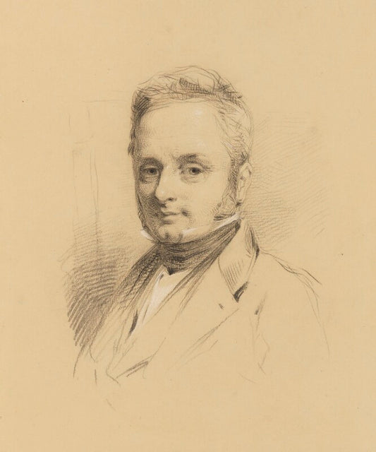 John Green Crosse, vintage artwork by Anthony Frederick Sandys, 12x8" (A4) Poster