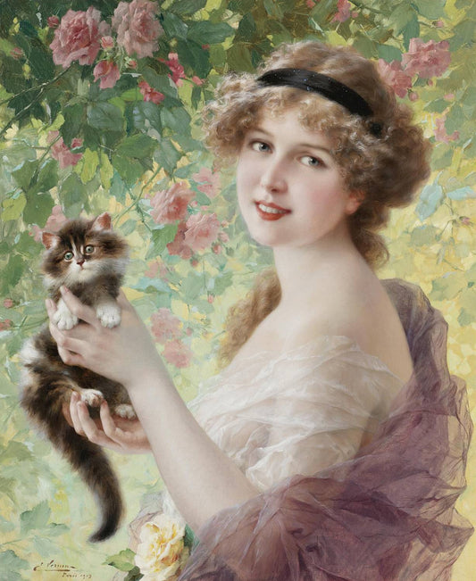 Her most precious by Emile Vernon,16x12(A3) Poster