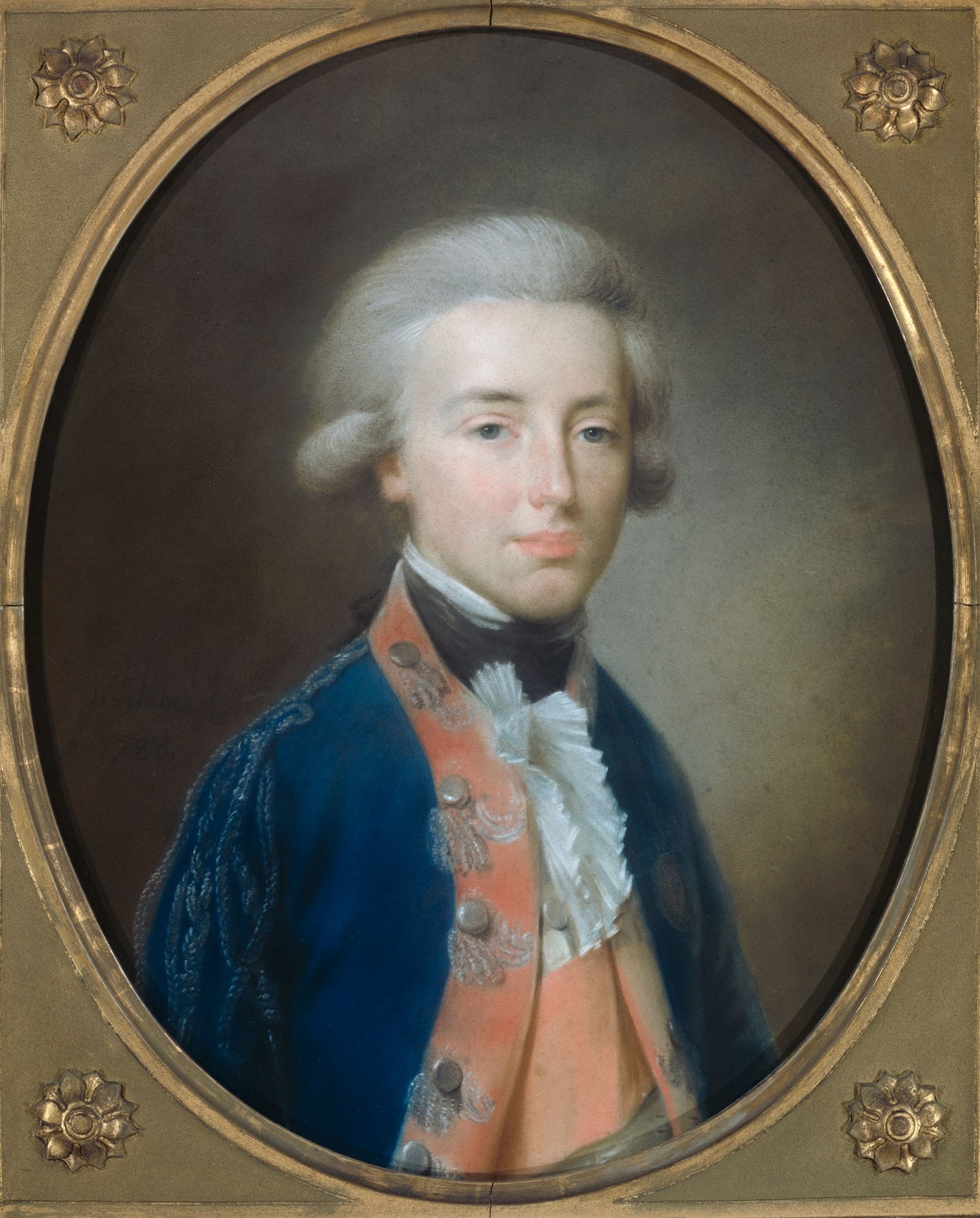 Willem Frederik (1772-1843), Prince of Oranje-Nassau, vintage artwork by Johann Friedrich August Tischbein, 12x8" (A4) Poster