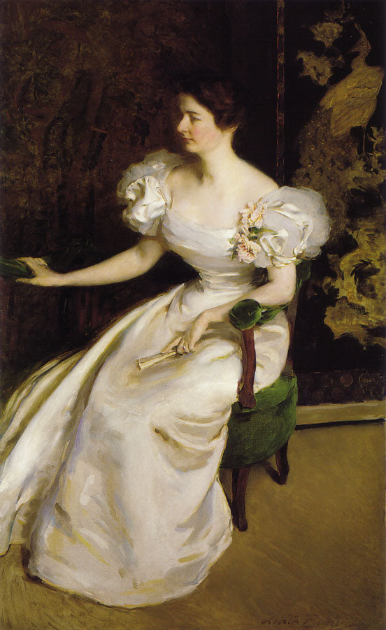 Mrs. Clement B. Newbold by Cecilia Beaux,A3(16x12")Poster
