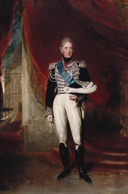 Charles X (1757-1836), King of France, vintage artwork by Thomas Lawrence, 12x8" (A4) Poster