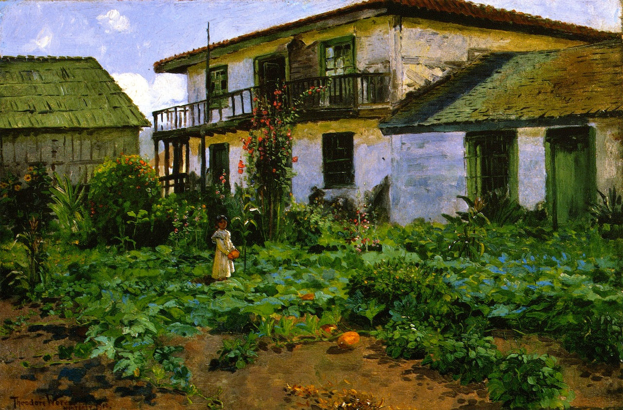 A Relic of the Past by Theodore Wores,A3(16x12")Poster