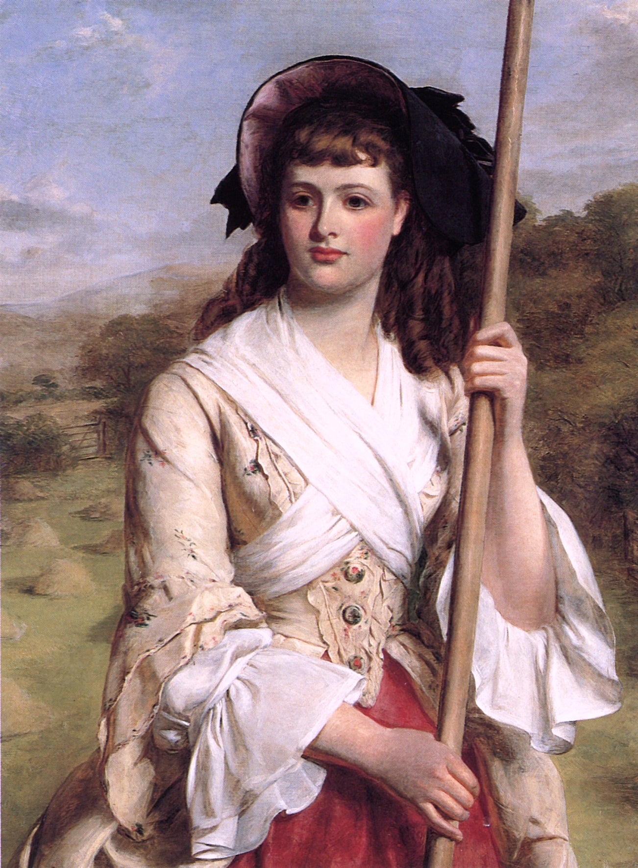 Polly Peachum, vintage artwork by William Powell Frith, A3 (16x12") Poster Print