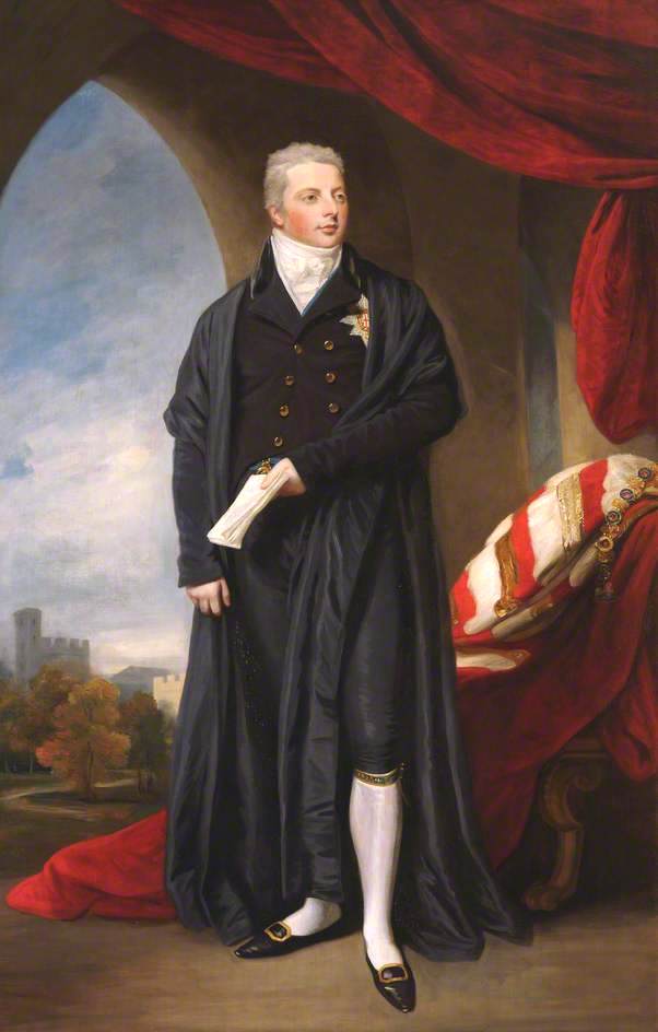 William Frederick, 2nd Duke of Gloucester, vintage artwork by John Opie, 12x8" (A4) Poster