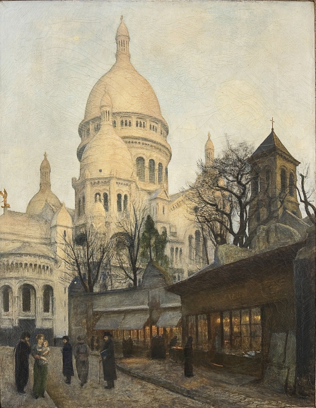 Sacre Coeur by Hans Heyerdahl,A3(16x12")Poster