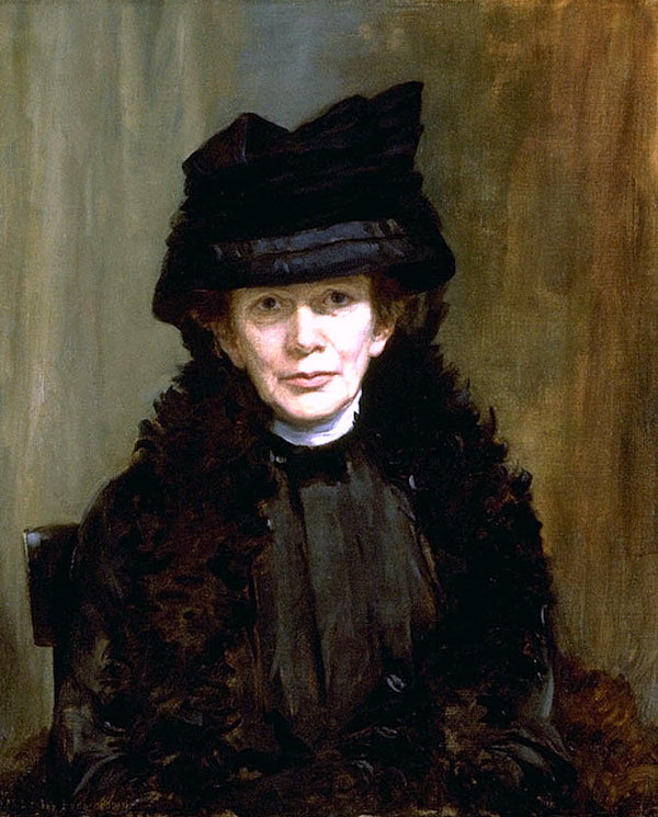 Ellen Day Hale, vintage artwork by Margaret Lesley Bush-Brown, 12x8" (A4) Poster