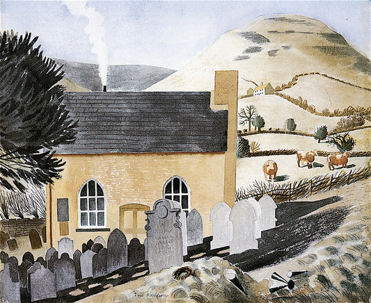 The Duke of Hereford's Knob, vintage artwork by Eric Ravilious, 12x8" (A4) Poster