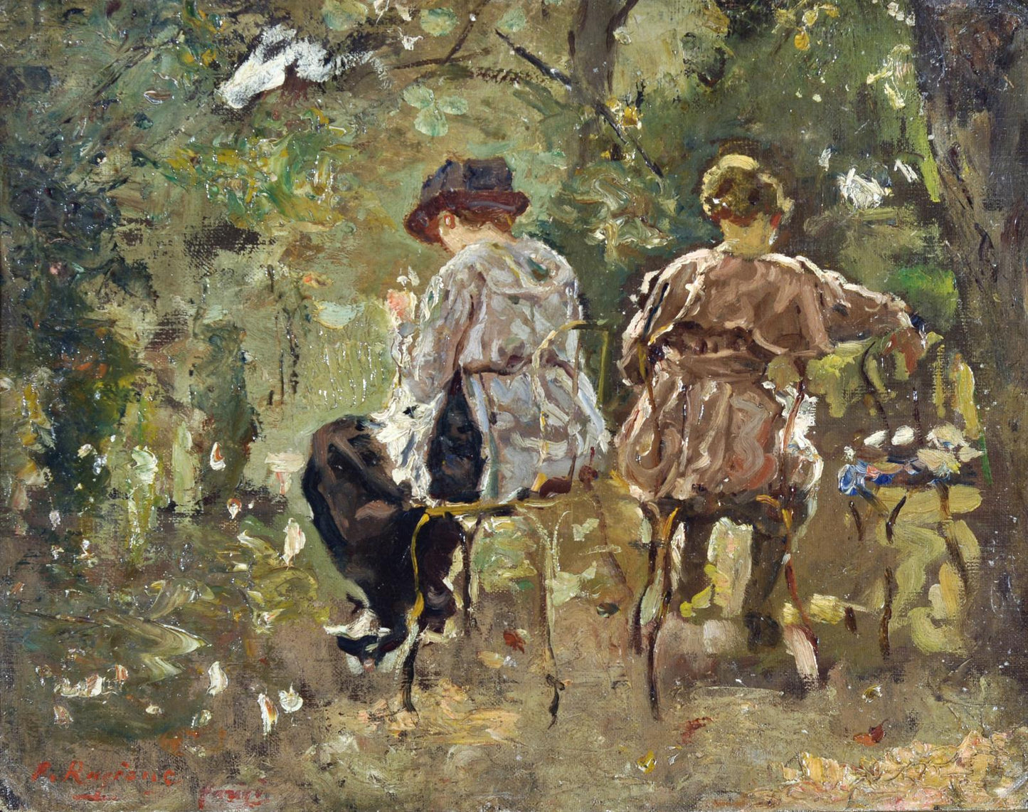 Women Sewing by Raffaele Ragione,A3(16x12")Poster
