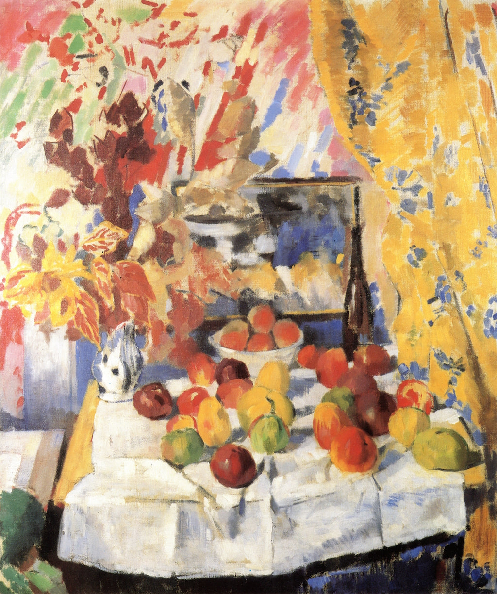 Apples and Artificial Flowers A. by Rik Wouters,16x12(A3) Poster