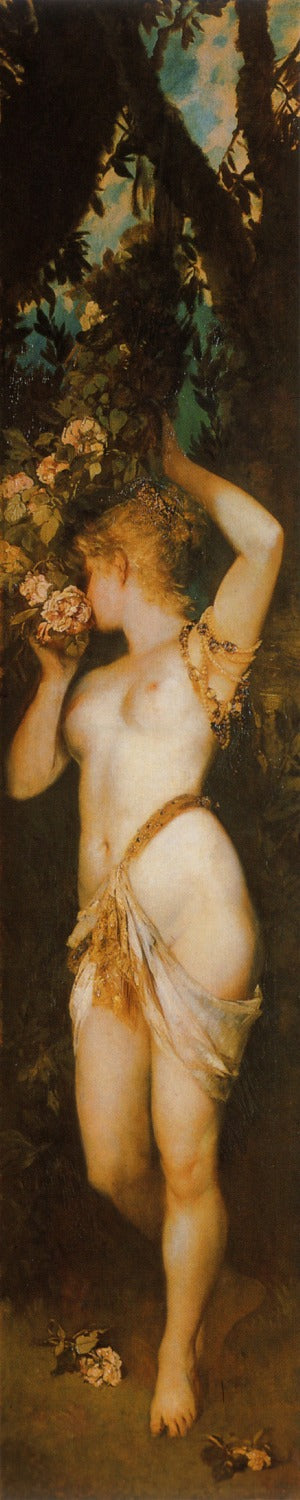 Geruch, vintage artwork by Hans Makart, 12x8" (A4) Poster