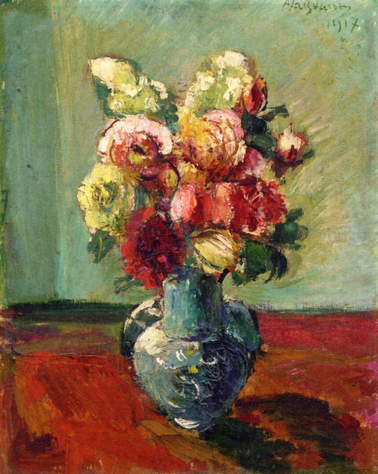 Bouquet in a Vase by Anton Faistauer,16x12(A3) Poster