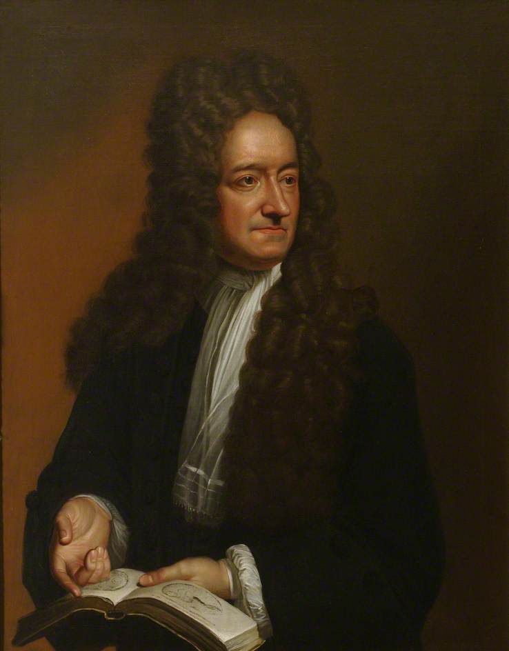 Edward Green, Master of the Barber Surgeons Company, vintage artwork by John Francis Rigaud, 12x8" (A4) Poster