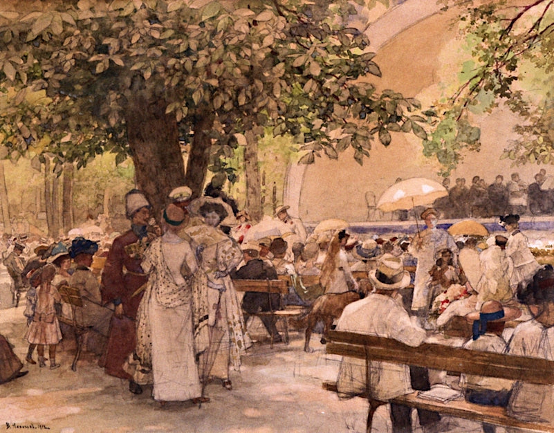 Open Air Concert in Summer by Vasily Navozov,A3(16x12")Poster