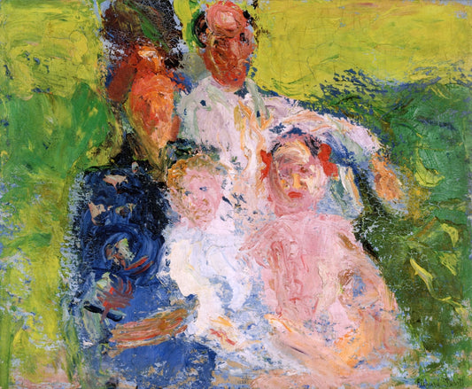 The Schönberg Family by Richard Gerstl,16x12(A3) Poster