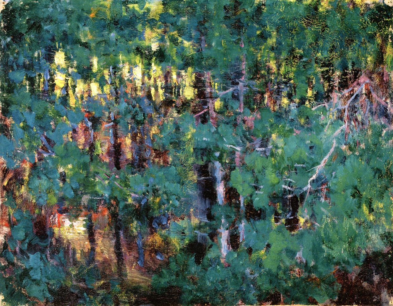 Forest Interior by William Blair Bruce,A3(16x12")Poster