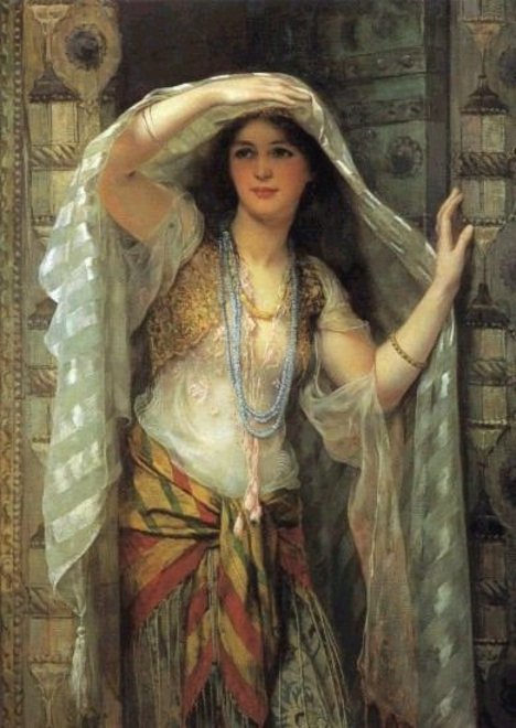 Lady of Baghdad by William Clarke Wontner,A3(16x12")Poster