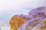 At Val Saint-Nicolas, near Dieppe, vintage artwork by Claude Monet, 12x8" (A4) Poster