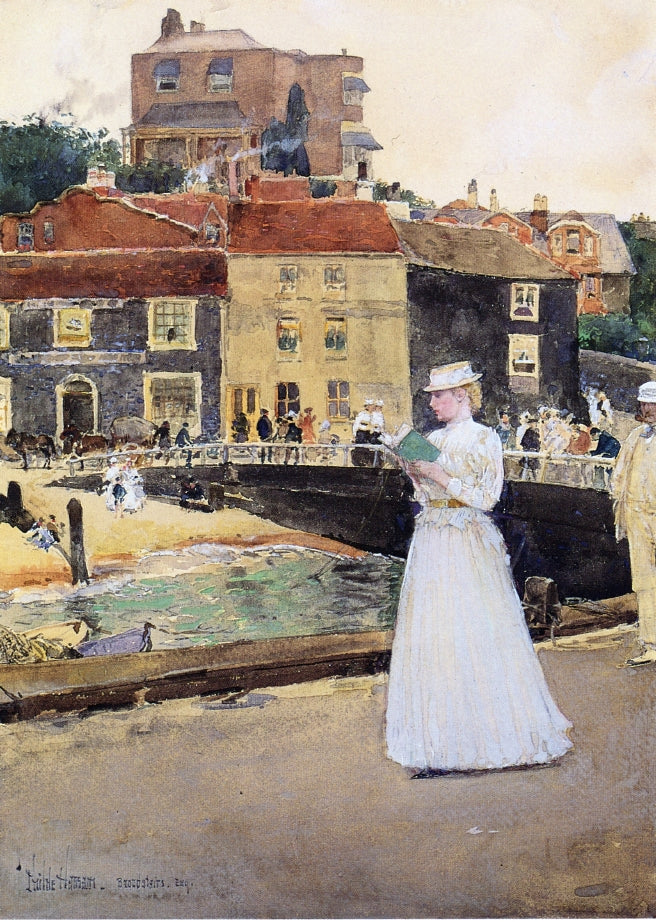 Bleak House, Broadstairs by Childe Hassam,A3(16x12")Poster