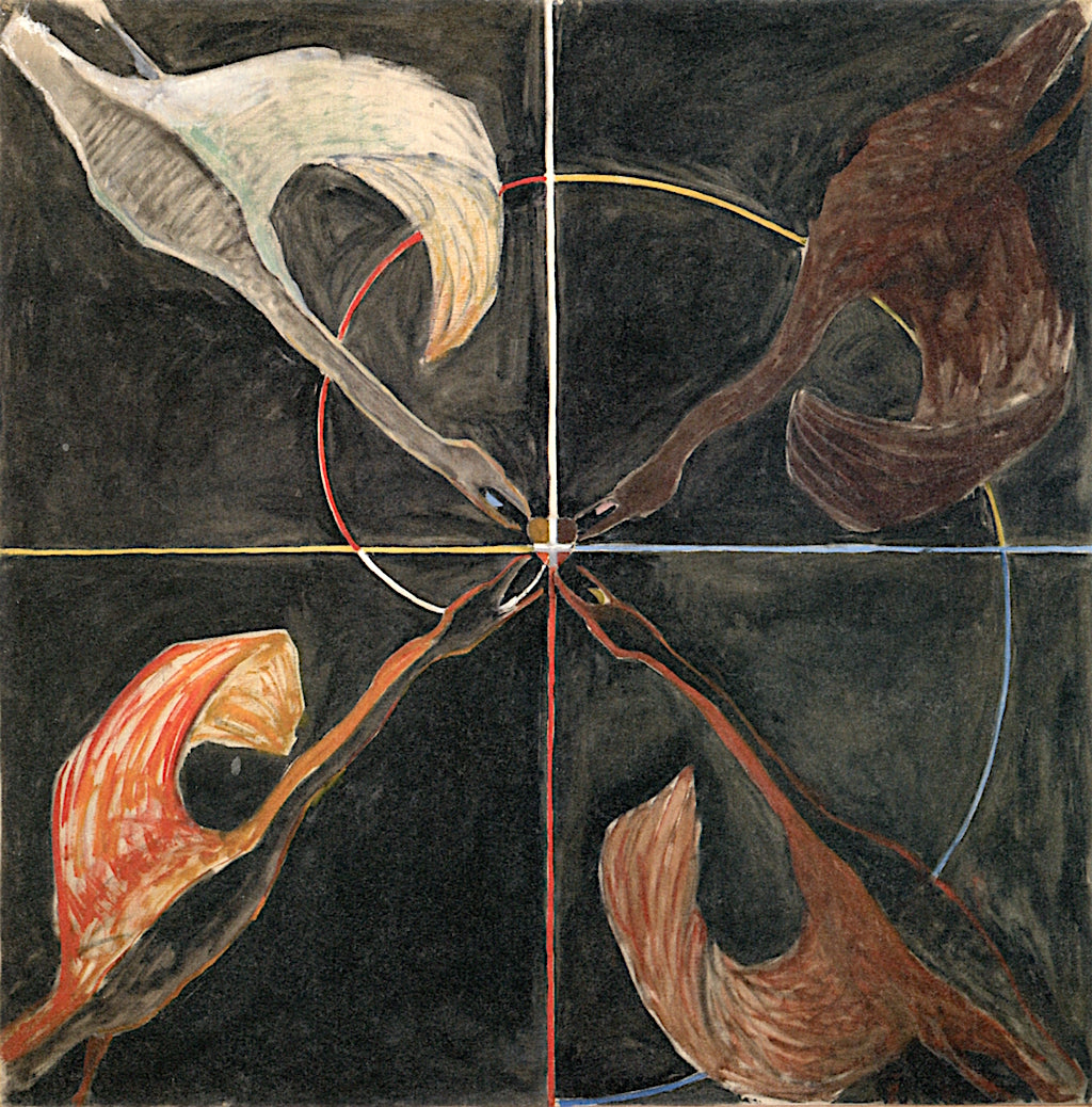 The Swan, No. 06, Group IX/SUW by Hilma af Klint,A3(16x12")Poster