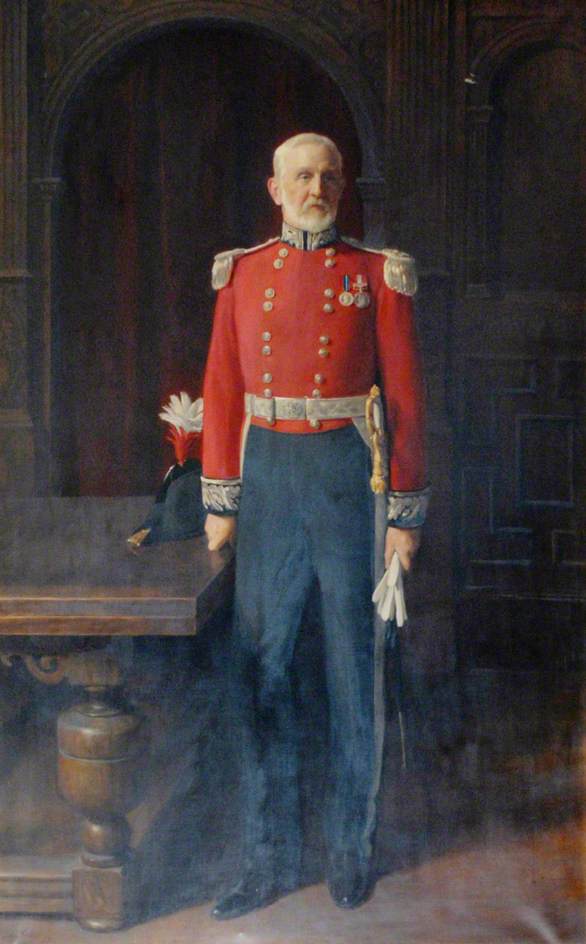 Colonel Sir George Dixon, vintage artwork by John Maler Collier, 12x8" (A4) Poster