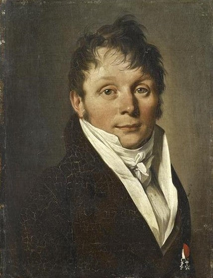 Portrait of Antoine Vincent Arnault, vintage artwork by Louis-Leopold Boilly, 12x8" (A4) Poster
