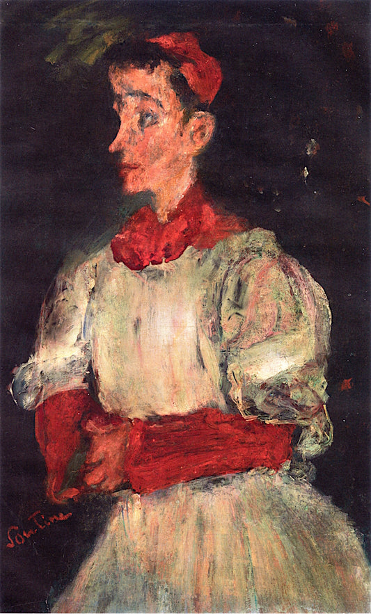 Choir Boy, vintage artwork by Chaim Soutine, 12x8" (A4) Poster