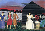 Old King Cotton, vintage artwork by Horace Pippin, 12x8" (A4) Poster