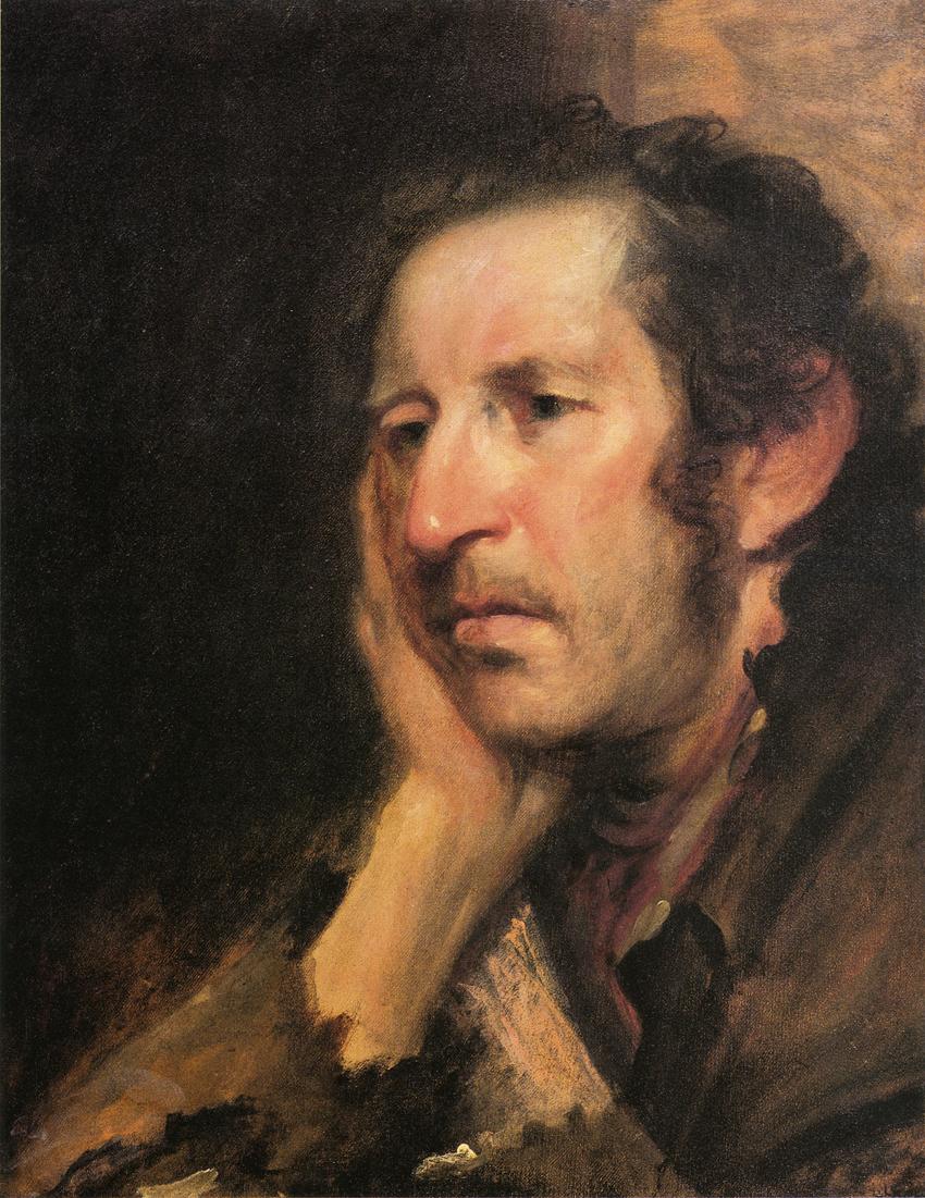 The Independent Beggar, vintage artwork by Samuel Lovett Waldo, 12x8" (A4) Poster