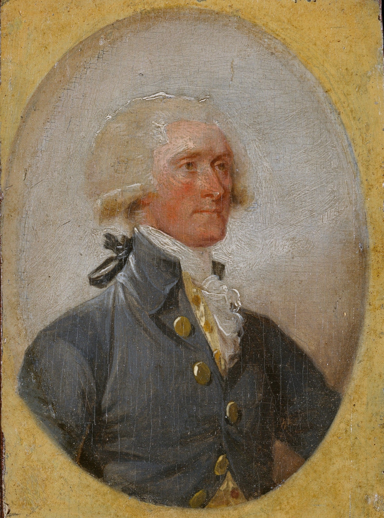 Thomas Jefferson, vintage artwork by John Trumbull, 12x8" (A4) Poster